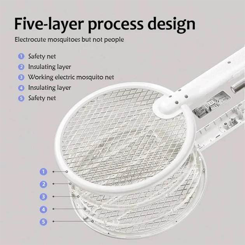 Picture of Xiaomi Qualitell C3 Electric Mosquito Swatter-White