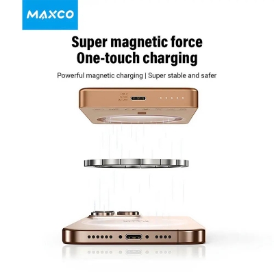 Picture of MAXCO MP39 10000mAh 20W Legend 2 Magnetic Wireless Charging Power Bank-Silver