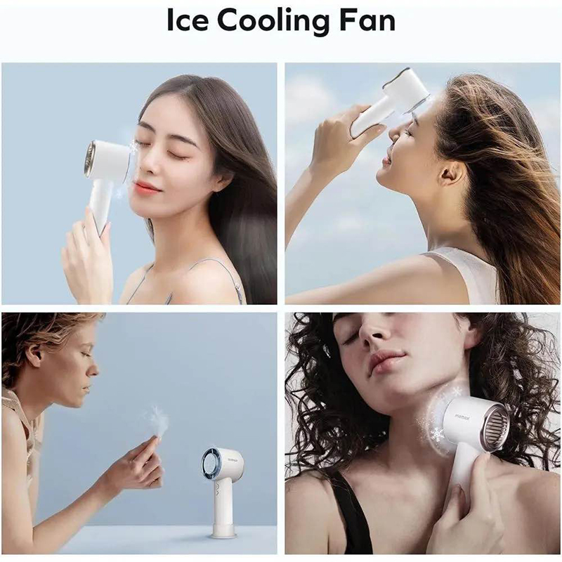 Picture of Momax Ultra Freeze Portable Icy Cooling Fan-White