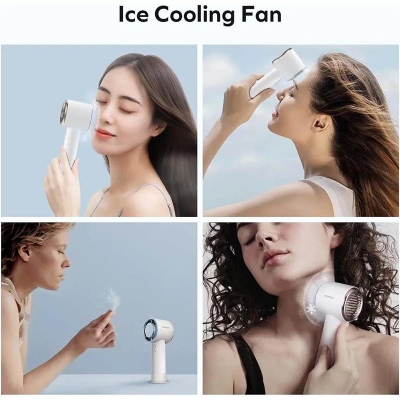 Picture of Momax Ultra Freeze Portable Icy Cooling Fan-White