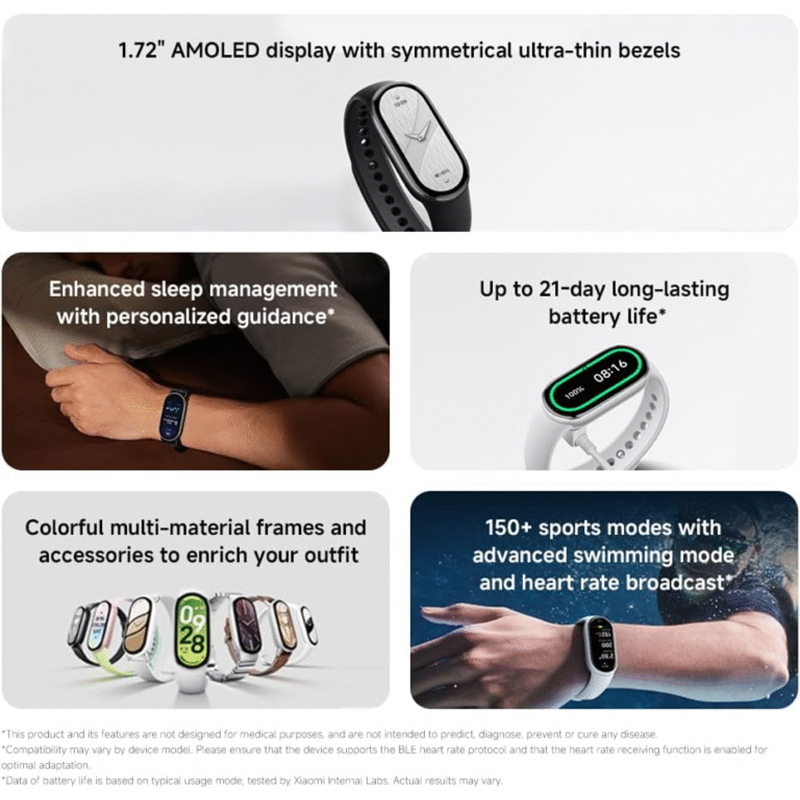 Picture of Xiaomi Smart Band 10 | Fit in style-Black