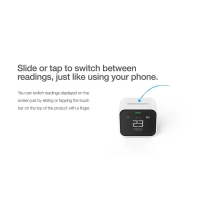 Picture of Qingping Air Detector Lite Retina Touch IPS Screen Touch Operation Pm2.5 Mi Home APP Control-White