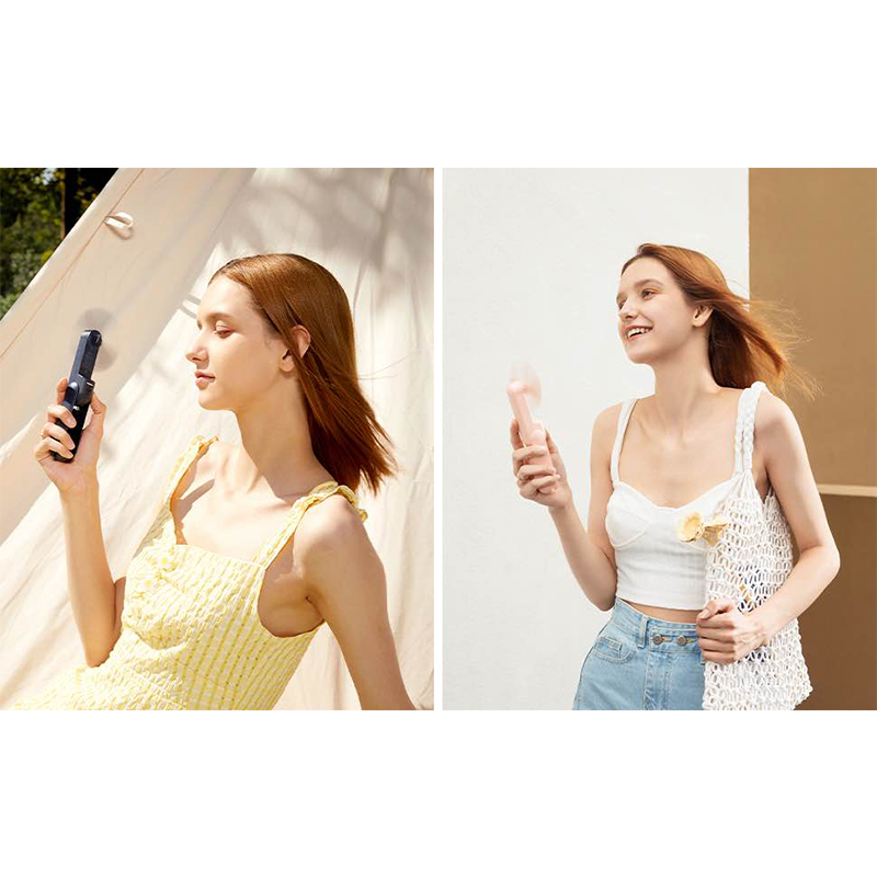 Picture of JISULIFE F8 Handheld Mini Fan 2000mAh-Brown