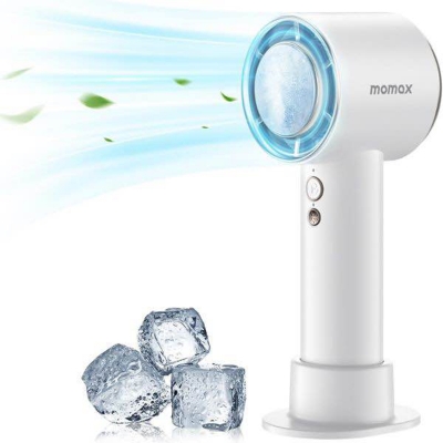 Picture of Momax Ultra Freeze Portable Icy Cooling Fan-White