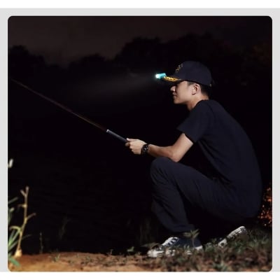 Picture of Nextool Headlamp LED Rechargeable Head Lamp Waterproof Zoom Flashlight 3 Modes for Outdoor Camping Fishing Bicycle Light-Black
