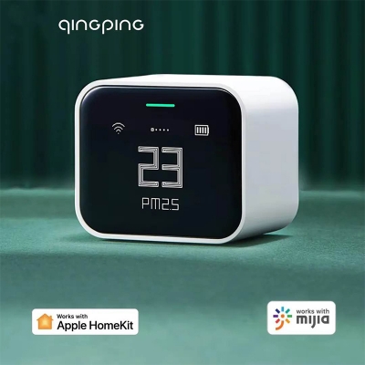 Picture of Qingping Air Detector Lite Retina Touch IPS Screen Touch Operation Pm2.5 Mi Home APP Control-White