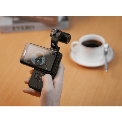 Picture of Ordro M5 5K Pocket Gimbal Camera with IR Night Vision-3-Axis Stabilized Handheld Vlog Camcorder-Black