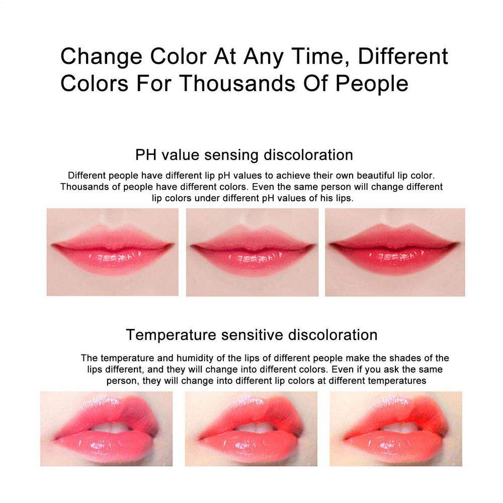 Picture of Color Changing Lipstick Waterproof Blue Lipstick That Turn PinkWipe Blue Turns To Pink Moisturizing Lipstick Lip Gloss Lips Care