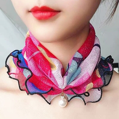 Picture of Women’s Printed Neck Scarf | Elegant Fashion Scarf for Women | Soft Lightweight Plain Weave | Imported from China