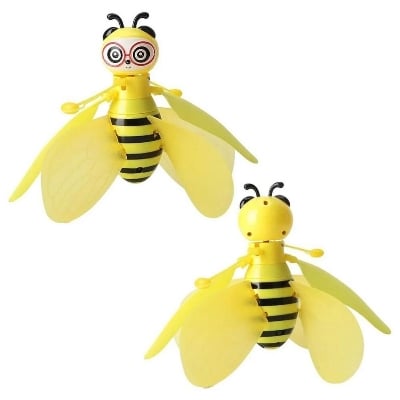 Picture of Rechargeable Flying Fairy & Flying Bee - Remote & Sensor Flying Fairy Dolls for Girls Flying Doll | Girls Gift Flying Toys for Kids Princess Doll Toys for Girl