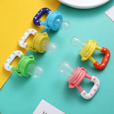 Picture of Baby Pacifier Baby Fruit Teething (Available) - Blue