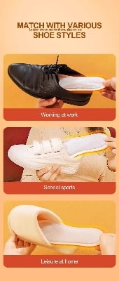 Picture of Pain Relief Self-Heating Insoles (ব্যাথা নিরাময়কারী সেল্ফ-হিটিং ইনসোল ) - Brown