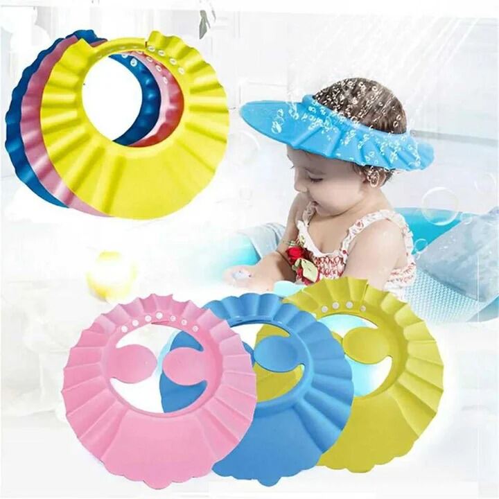 Picture of Baby Shampoo Cap Bangladesh | Waterproof Bath Shower Cap for Kids