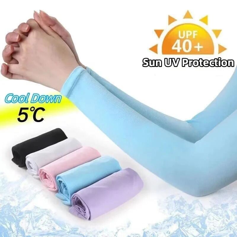 Picture of Arm Sleeves for Hand Cover Arm to Sunscreen & hijab -1pair UV Protection Cooling