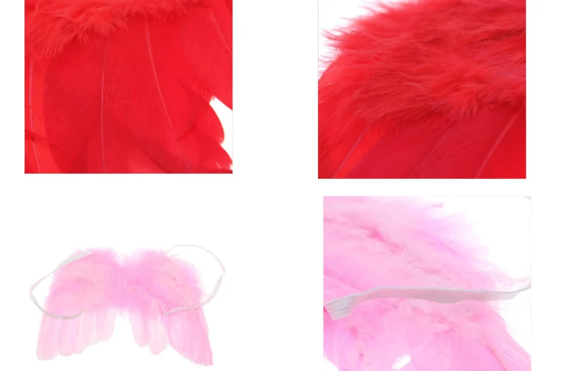 Picture of Children's Hair Accessories Angel Feather Wings - Pink