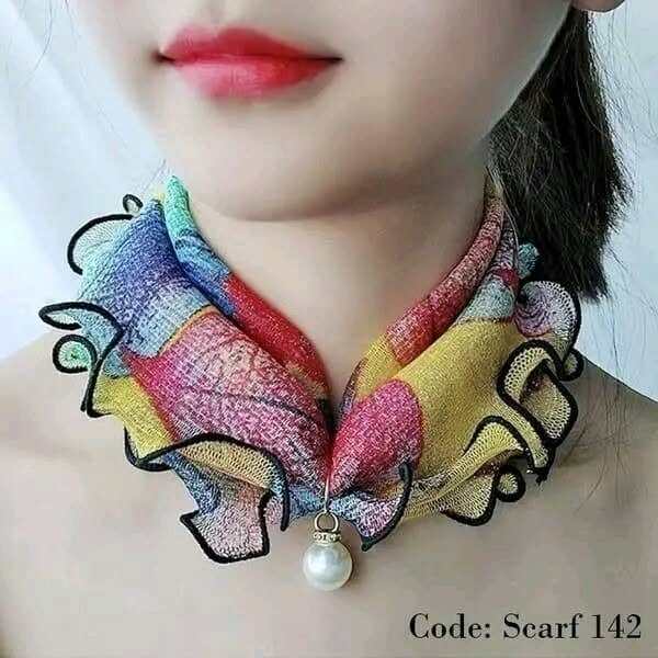 Picture of Women Elegant Pendant Scarf
