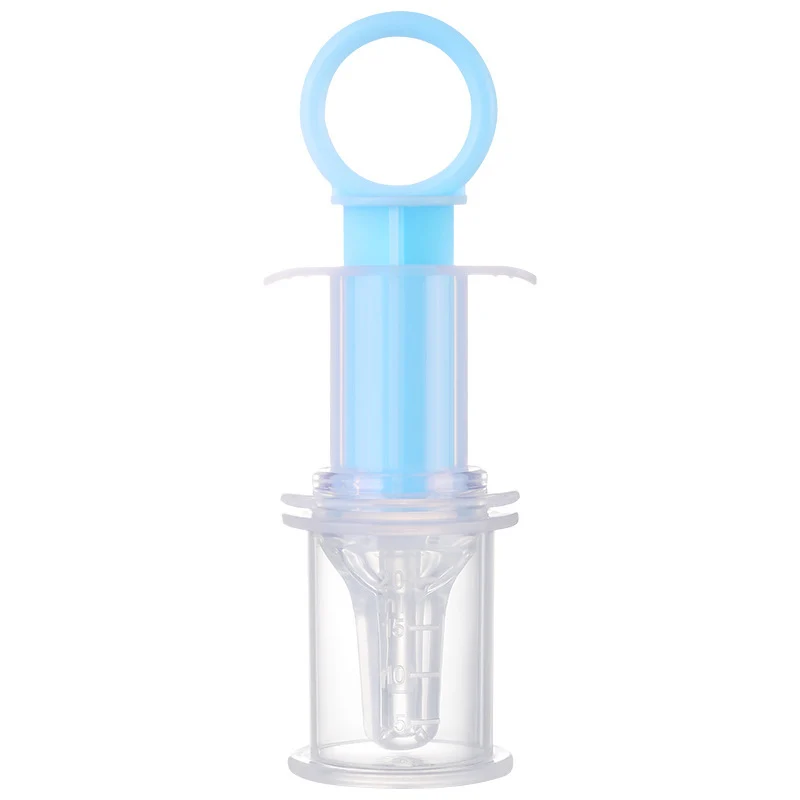Picture of Baby syringe medicine feeder infant pacifier type medicine feeder - White