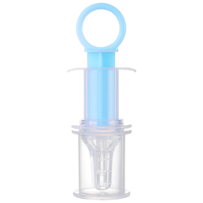 Picture of Baby syringe medicine feeder infant pacifier type medicine feeder - White