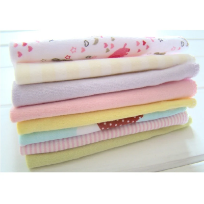 Picture of 8pcs Pack Cotton Newborn Baby Towels - Multicolor