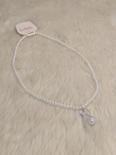 Picture of Elegant Pearl Pendant Necklace for Women - Multicolor