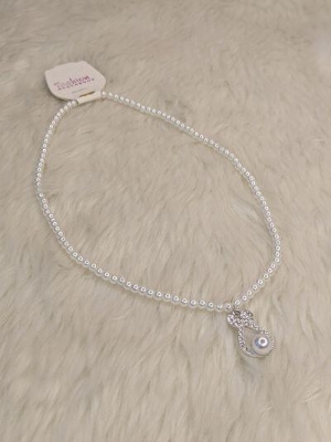 Picture of Elegant Pearl Pendant Necklace for Women - Multicolor