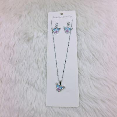 Picture of Butterfly Jewelry Set &ndash; Highlight Description - Multicolor