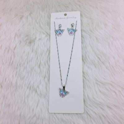 Picture of Butterfly Jewelry Set &ndash; Highlight Description - Multicolor