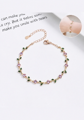 Picture of Elegant Tulip Vine Bracelet – Multicolor - Multicolor