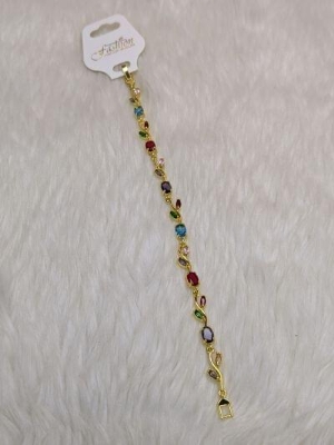 Picture of Elegant Tulip Vine Bracelet – Multicolor - Multicolor