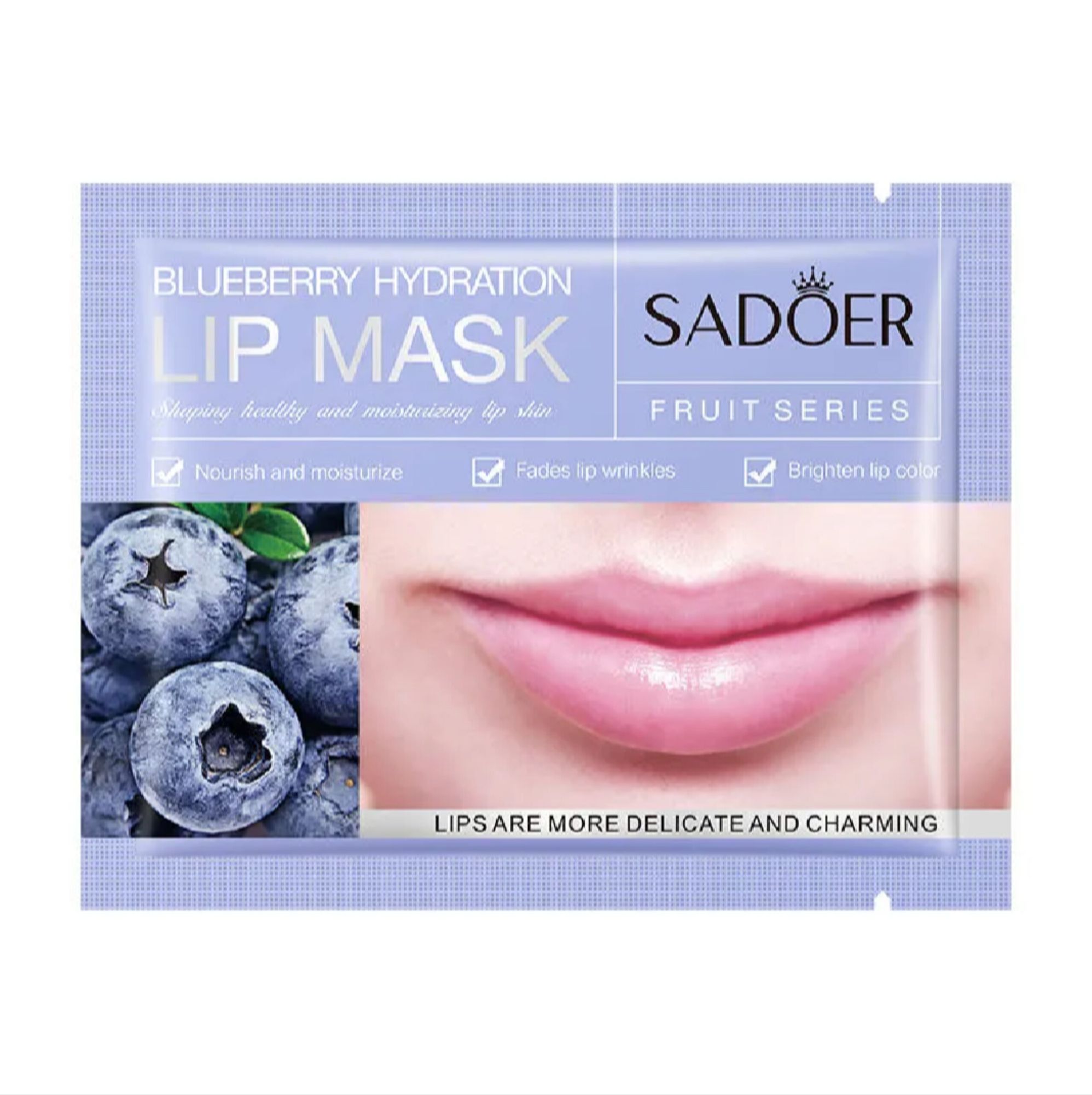 Picture of SADOER Fruit Series Lip Mask – Aloe, Strawberry, Lemon & Blueberry