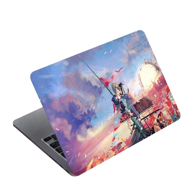 Picture of Animie Girlfriend and Boyfriend Premium Laptop Sticker AR-5440 - Multicolor