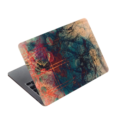 Picture of Oil Painting Poster Block Premium Laptop Sticker AR-5754 - Multicolor