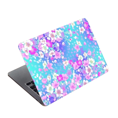 Picture of Pink and Blue Paint Premium Laptop Sticker AR-5603 - Multicolor