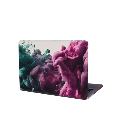 Picture of Color blast Design Removeable Laptop Sticker for Back Side Laptop skin for any kind of Laptop - Multicolor