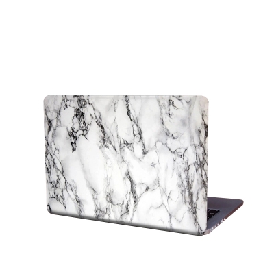 Picture of White Abstract Design Removeable Laptop Sticker for Back Side Laptop skin for any kind of Laptop - Multicolor