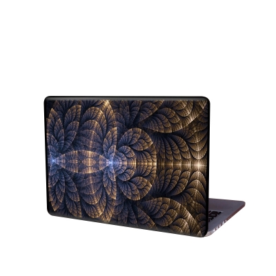Picture of 3D Design pink  Removeable Laptop Sticker for Back Side Laptop skin for any kind of Laptop - Multicolor