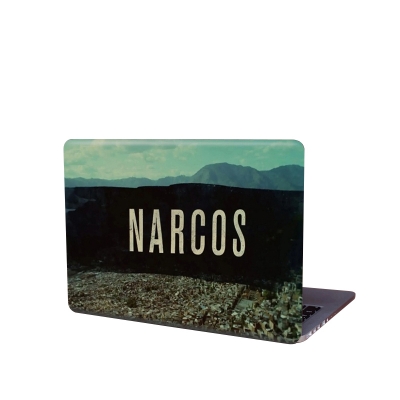 Picture of Narcos Art Removeable Laptop Sticker for Back Side skin for any kind of Laptop  ART-5445 - Multicolor