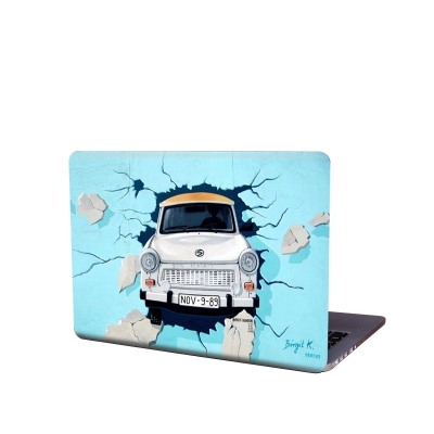 Picture of Crack Poster Car Art Laptop Sticker Laptop Skin Sticker for laptop Back Side AR-5192 - Multicolor