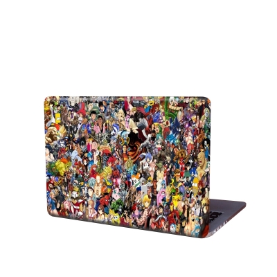 Picture of All Character are Cartoon Super Hero Removeable Laptop Sticker for Back Side skin for any kind of Laptop  ART-5425 - Multicolor