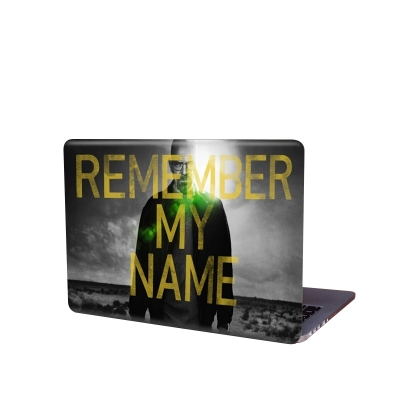 Picture of Remember My Name Removeable Laptop Sticker for Back Side skin for any kind of Laptop  ART-5475 - Multicolor