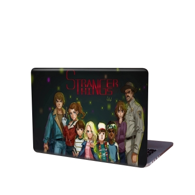 Picture of Stranger Things Art Removeable Laptop Sticker for Back Side skin for any kind of Laptop  ART-5487 - Multicolor