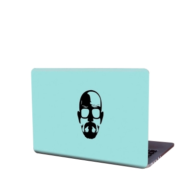 Picture of Man Face Art Removeable Laptop Sticker for Back Side skin for any kind of Laptop  ART-5496 - Multicolor
