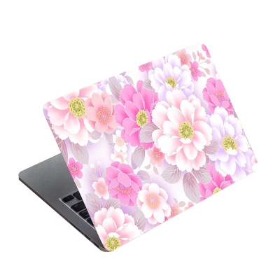 Picture of Beautiful Flower Pink Premium Laptop Sticker AR-5442 - Multicolor
