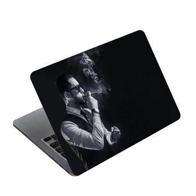 Picture of Smoking character Premium Laptop Sticker AR-5095 - Multicolor