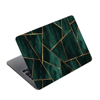 Picture of Broken Tiles Design Poster Painting Premium Laptop Sticker AR-5809 - Multicolor
