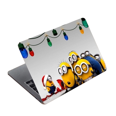 Picture of Minion Cartoon Design Premium Laptop Sticker AR-5131 - Multicolor