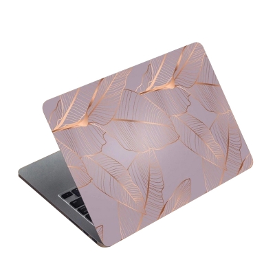 Picture of Pink Flower Poster Premium Laptop Sticker AR-5785 - Multicolor
