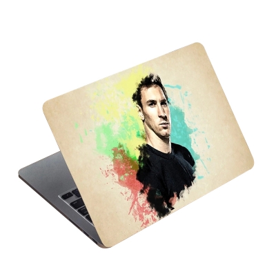 Picture of Messi Laptop Sticker Laptop Skin Sticker for laptop Back Side AR-5152 - Multicolor