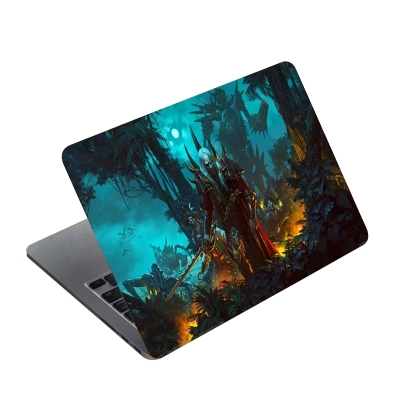 Picture of Dragon character Laptop Sticker Laptop Skin Sticker for laptop Back Side AR-5183 - Multicolor