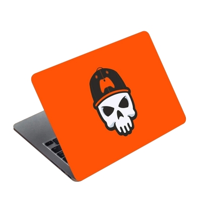 Picture of Skull Wallpaper Poster Premium Laptop Sticker AR-5137 - Multicolor
